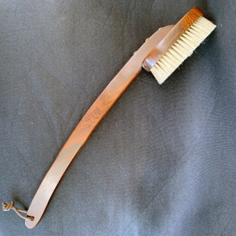 Shower brush rosewood