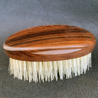 Rosewood hand-drawn travel brush