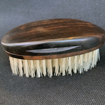 Ebony solid hand-drawn brush